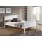 Alaterre Furniture Harmony Full Wood Platform Bed, White AJHO20WH - alternate 2